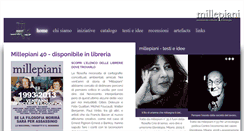 Desktop Screenshot of millepiani.org
