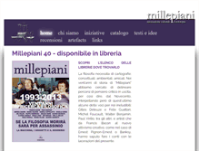 Tablet Screenshot of millepiani.org
